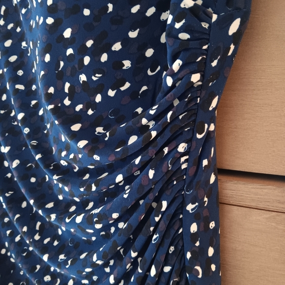 Ralph Lauren Dress, Size 10, Navy print - Picture 4 of 7